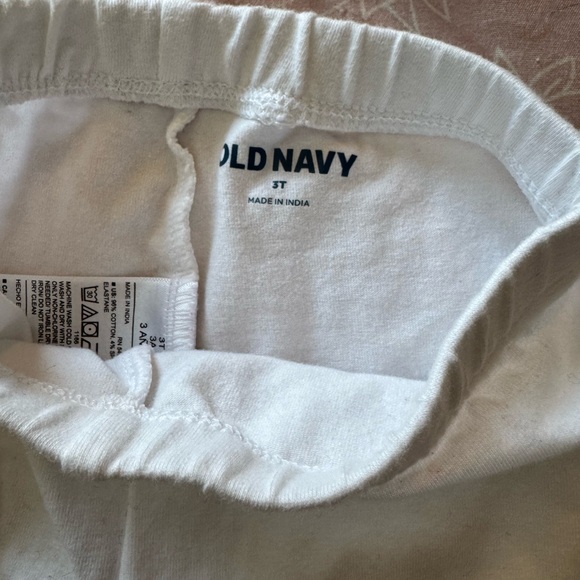 Old Navy Leggings, 3t, White - Picture 2 of 2